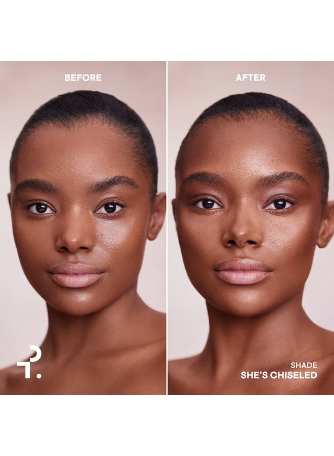 باتريك تا باتريك تي ايه ميجور سكلبت كريم كونتور وبودرة برونزر ثنائية شيز تشيسلد (عميق) - Image 3