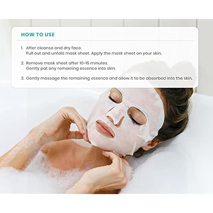 Veraclara] Facial Face Mask | Korean Skin Care Mask… (32-REAL-COMBO-A) - Image 2