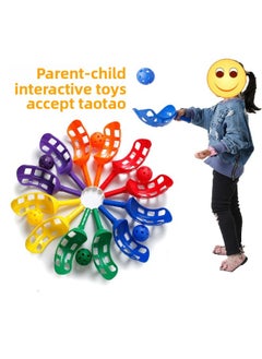 Generic Kindergarten Sensory Training Equipment Children Throw Ball Early Education Indoor Morning Activities Game Equipment Pick-up Tao Tao-Color:Blue 1 Pay-Specifications:27*20*20cm  - Image 1