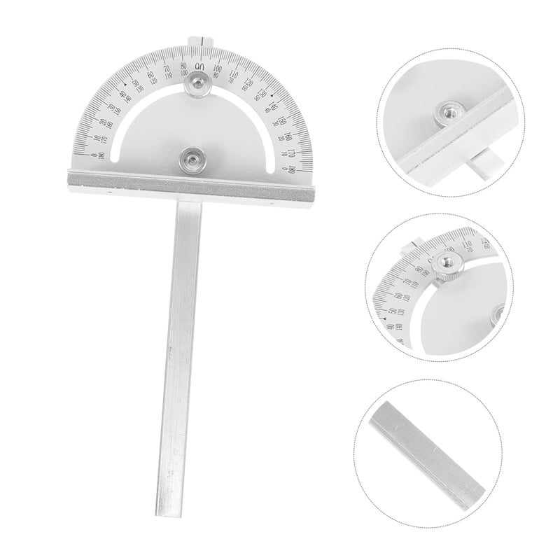 Circular Saw Angle Gauge Woodworking Protractor Tool for Precise Angle Measurement Carpentry and DIY Projects Compact Design for Easy Use and Storage - Image 3