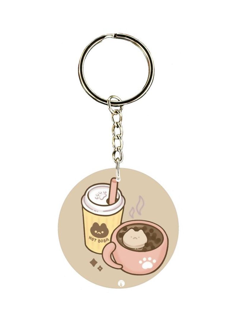 Paw Printed Keychain