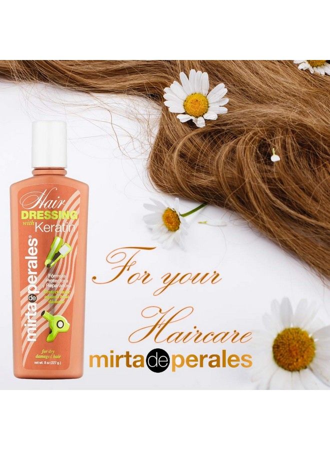 Mirta De Perales Hair Dressing With Keratin 8 Ounce  - Image 4