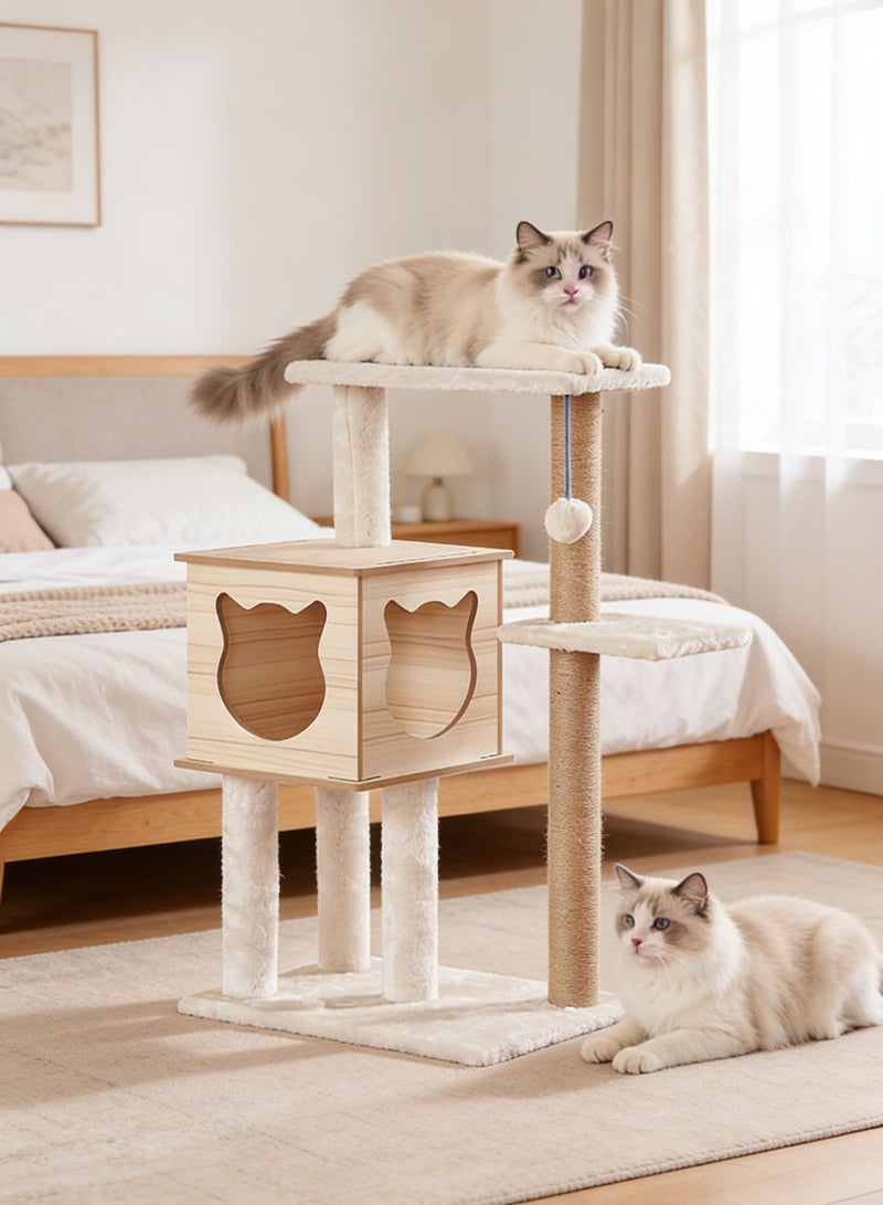 كيدل شجرة القط برج القط الخدش مع لعبة القط - Image 5