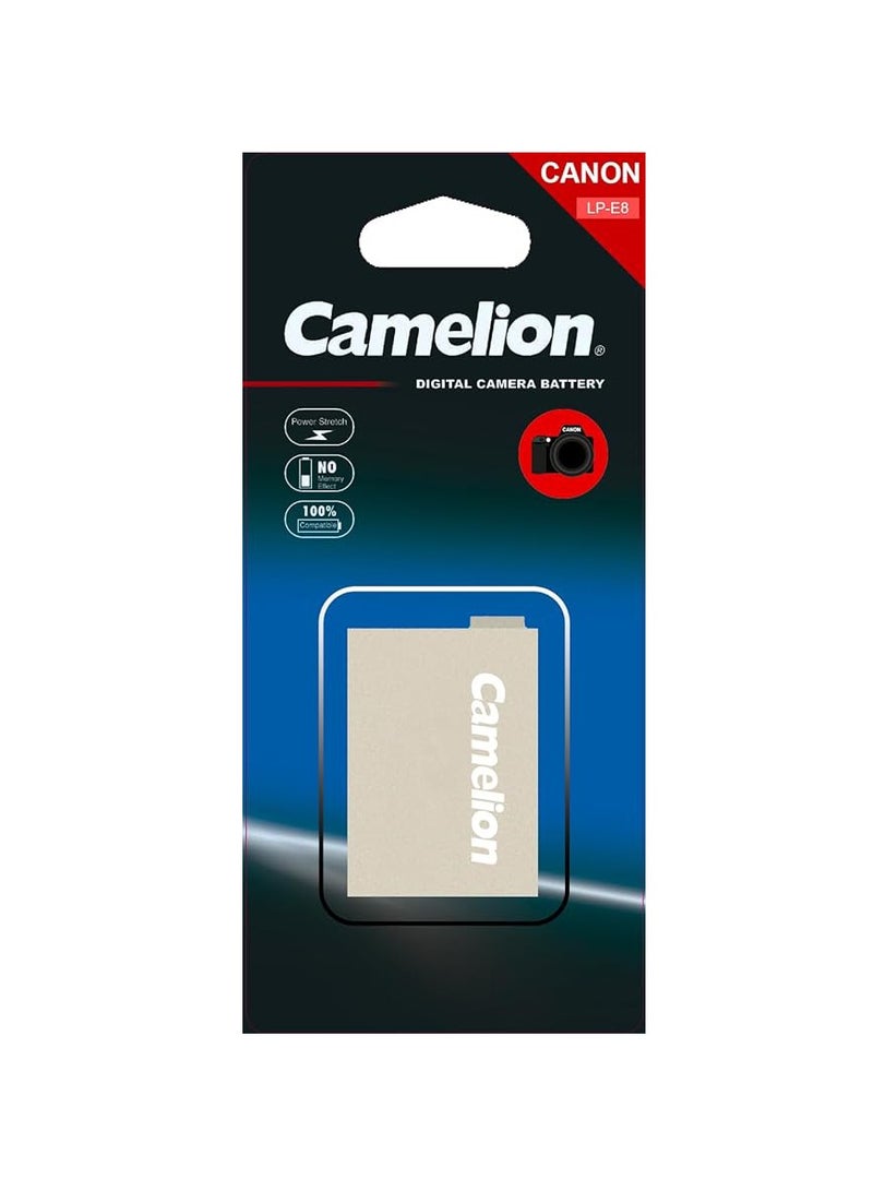 Camelion LP-E8 Rechargeable Lithium-Ion Battery Pack (950mAh) - Image 1