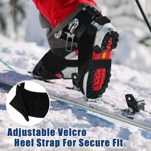 GJQ 2 Pairs - Ski Boot Covers, Ski Boot Covers for Warmth, Ski Boot Warmer, Ski Boot Cover for Keep Your Feet Dry and Warm, Winter Sport Accessory, Ski Present, Skiing Accessories for Skiers - Image 4