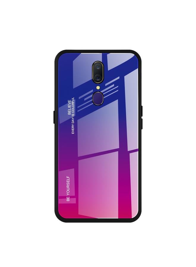اس-توب جراب زجاجي متدرج الألوان لهاتف OPPO F11 / A9 - Image 2