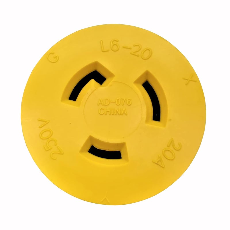 Park World محول 60707 من NEMA L6-30P إلى L6-20R، محول قابس قفل دوار L6 30A إلى مقبس 20A - Image 4