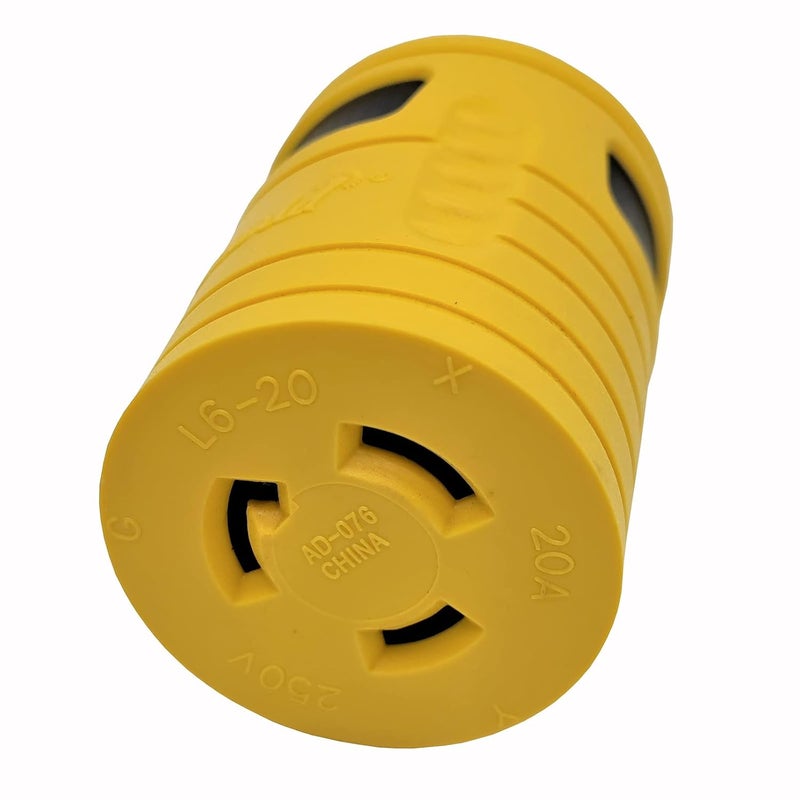 Park World محول 60707 من NEMA L6-30P إلى L6-20R، محول قابس قفل دوار L6 30A إلى مقبس 20A - Image 2