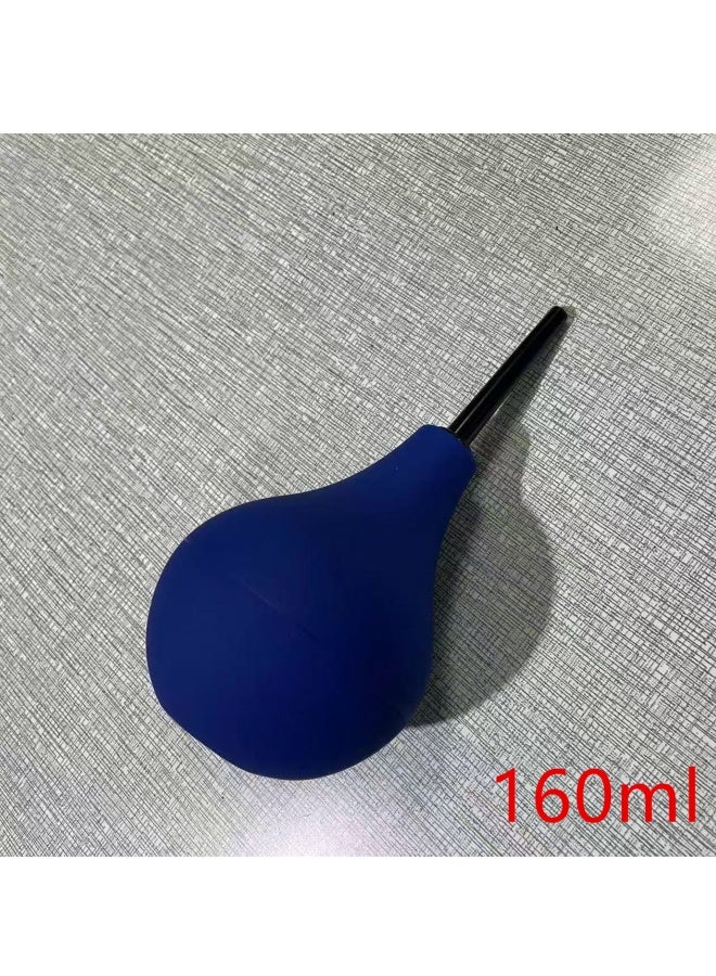 Enema Cleanser Feminine Hygiene Cleanser Enema Ball Syringe Dark Blue (160 ml)