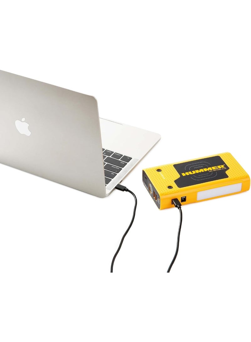 Hummer Battery Starter 12V / 2000 Amp / 10000 Ah Hummer HXPRO with Powerbank Function 37000 mWh and Wireless PD 45W Charging - Image 5