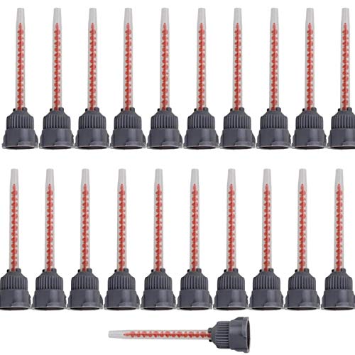 FRIGIIRE 21 Pieces Mixing Nozzles Mixer Tubes Tip 10:1 - Image 1