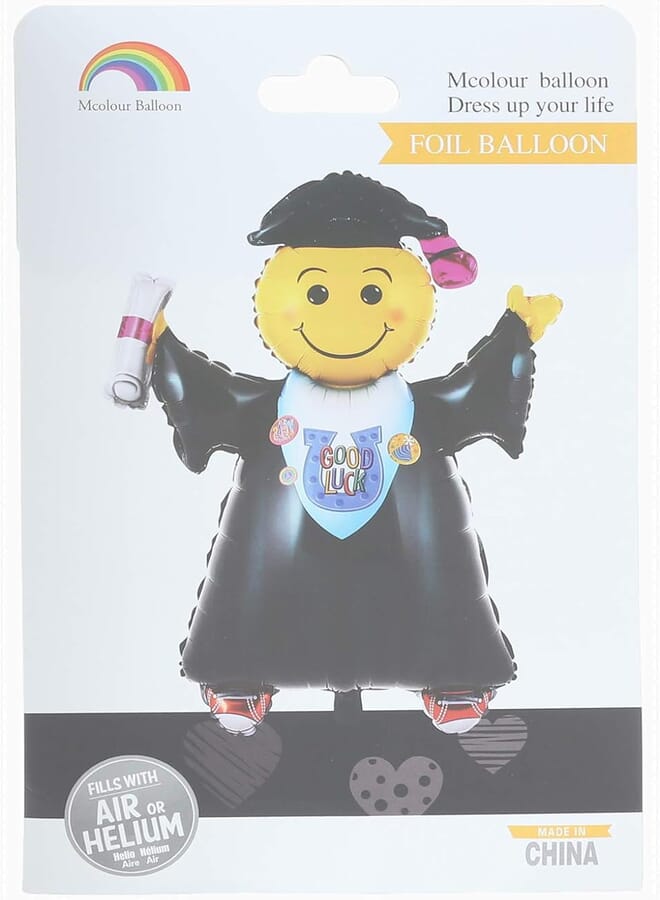 Mcolour Balloon Graduation Helium Balloon - Multi Color