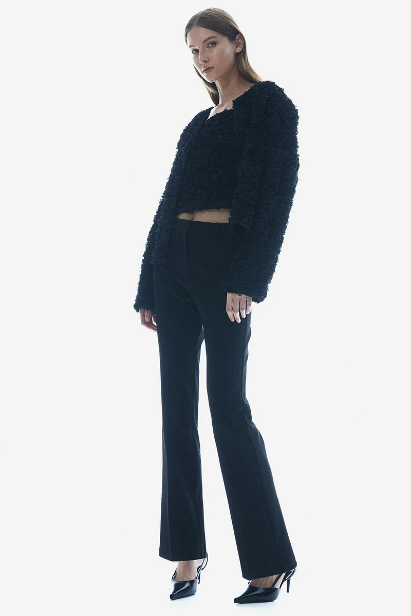 H&M Appliquéd bandeau top