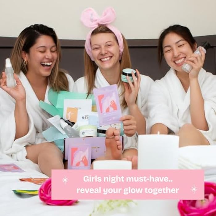 FACETORY K Beauty Face Mask Skin Care – Radiance & Hydration Sheet Mask for Radiant Skin (5 Pack) | Bachelorette Favors & Girls Night Must-Have - Image 4