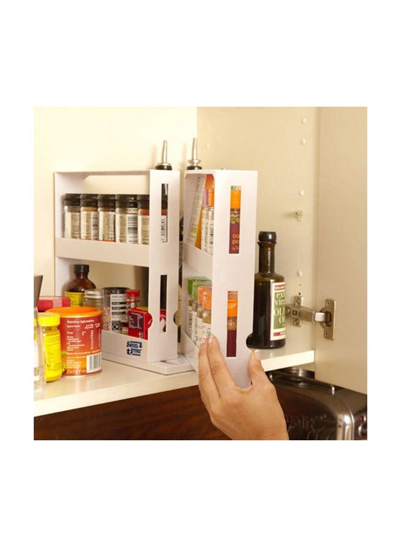 Multi Use Rotating Dual Organiser
