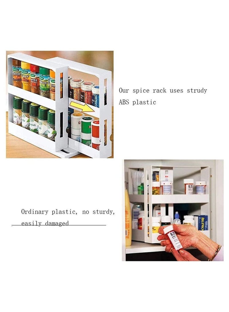 Multi Use Rotating Dual Organiser