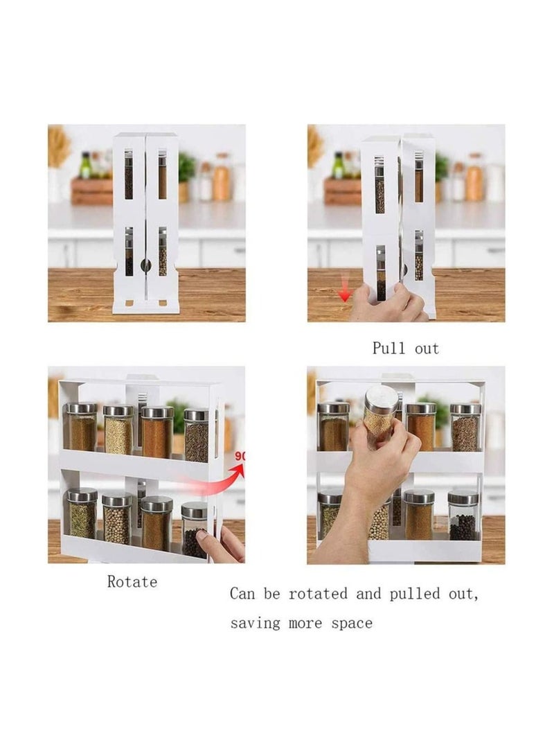 Multi Use Rotating Dual Organiser
