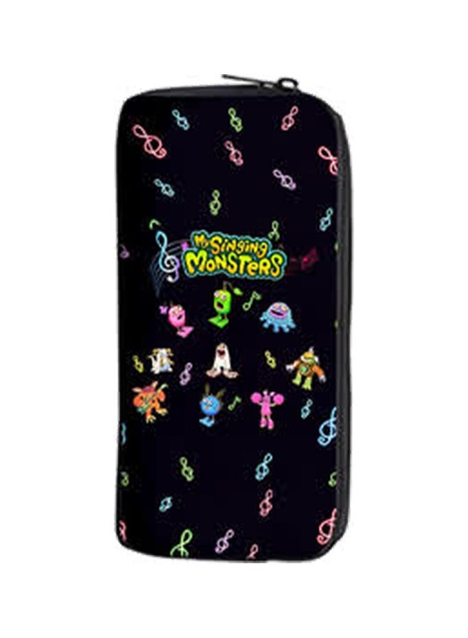 3D new product my singing monsters monster concert print children's two-piece backpack pen bag,8- Schoolbag + pencil bag (two-piece set) - Image 2