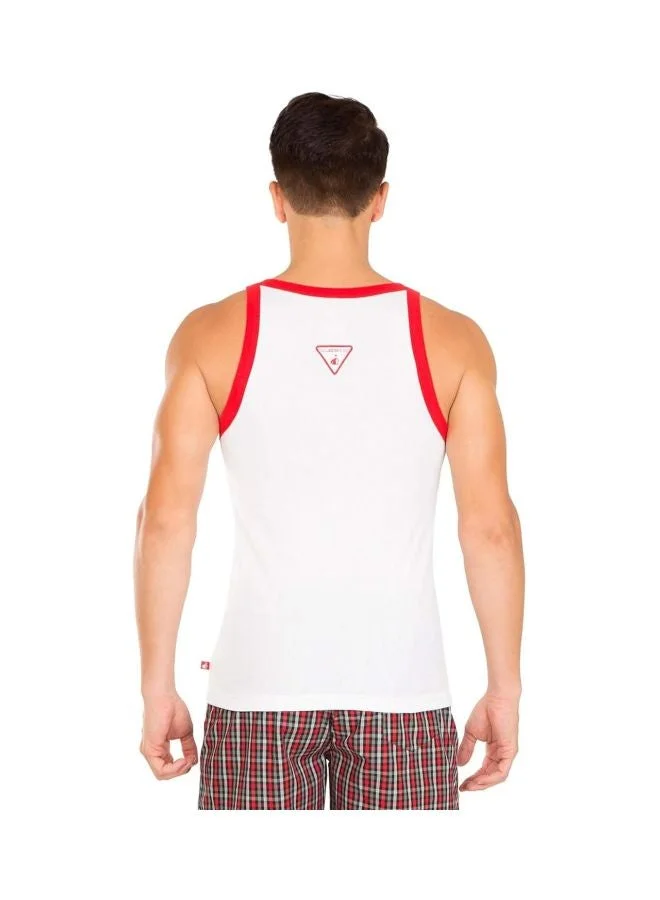JOCKEY US27 Men Super Combed Cotton Rib Square Neckline Gym Vest