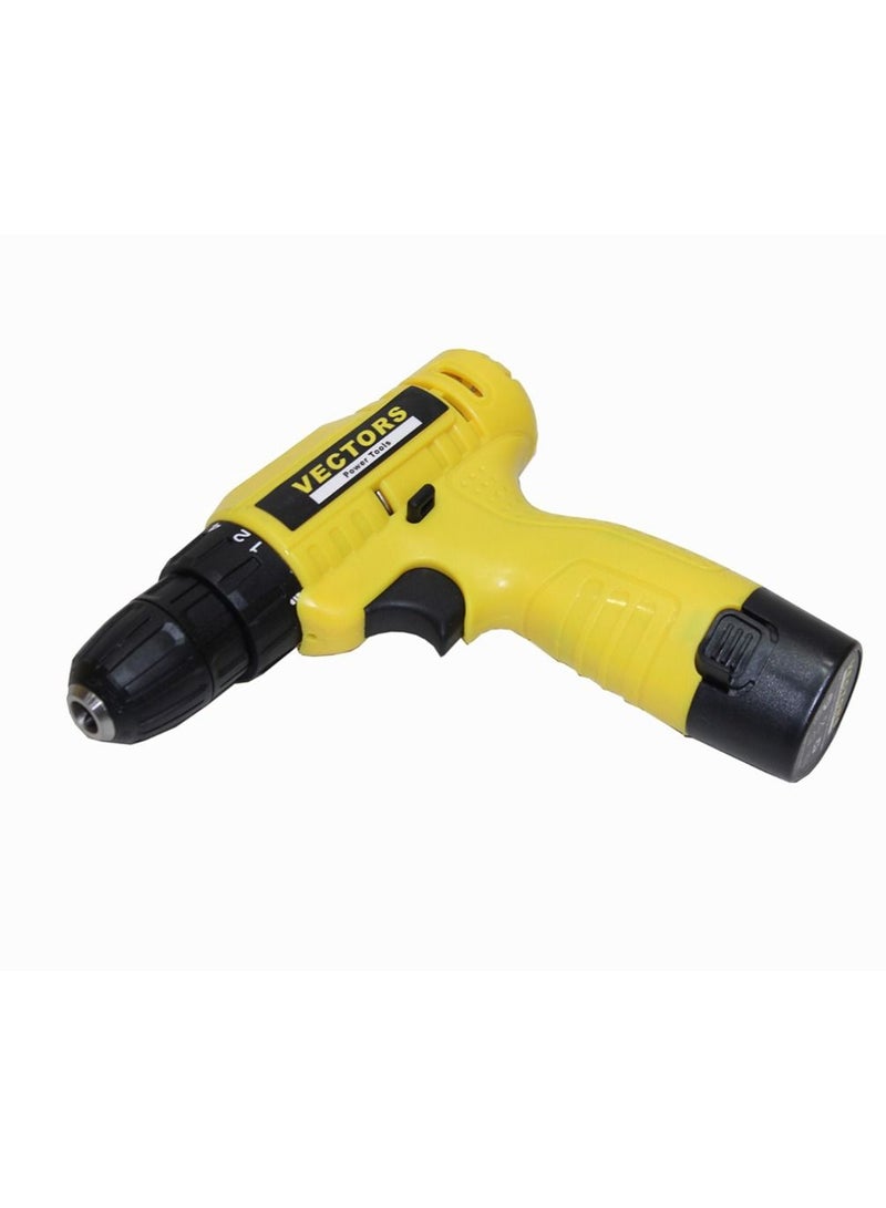 VECTORS 12-volt Battery Pack With 2 Batteries Drill - Image 2