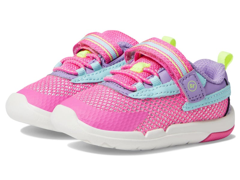 Stride Rite Baby Girls SRT Ian Toddler Pink Multi 7 Toddler M - Image 2