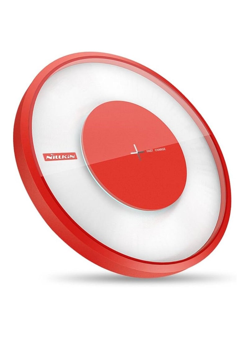 Nillkin MC017 Magic Disk 4 Fast Wireless Charger For Mobile Phones Red