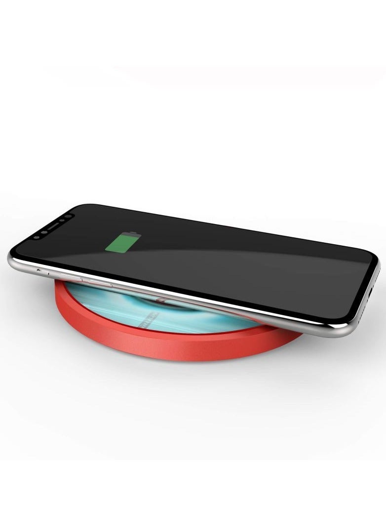 Nillkin MC017 Magic Disk 4 Fast Wireless Charger For Mobile Phones Red