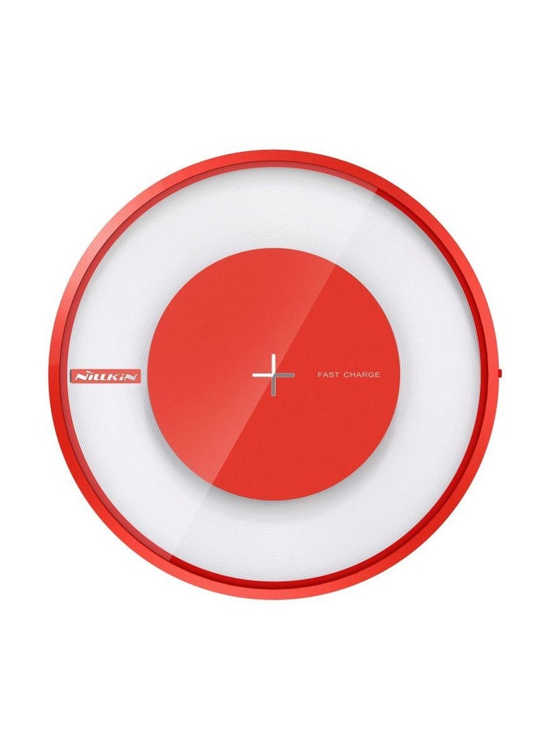 Nillkin MC017 Magic Disk 4 Fast Wireless Charger For Mobile Phones Red