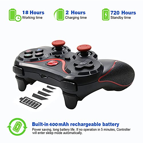 Megadream Android Gamepad Controller, Wireless Key Mapping Gamepad Joystick Perfect for Call of Duty & PUBG Mobile & More, Compatible for Samsung Galaxy HTC LG Other Phone, Not for iOS - Image 5