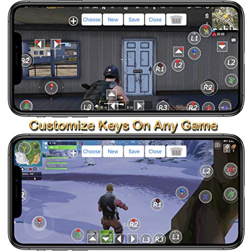 Megadream Android Gamepad Controller, Wireless Key Mapping Gamepad Joystick Perfect for Call of Duty & PUBG Mobile & More, Compatible for Samsung Galaxy HTC LG Other Phone, Not for iOS - Image 4