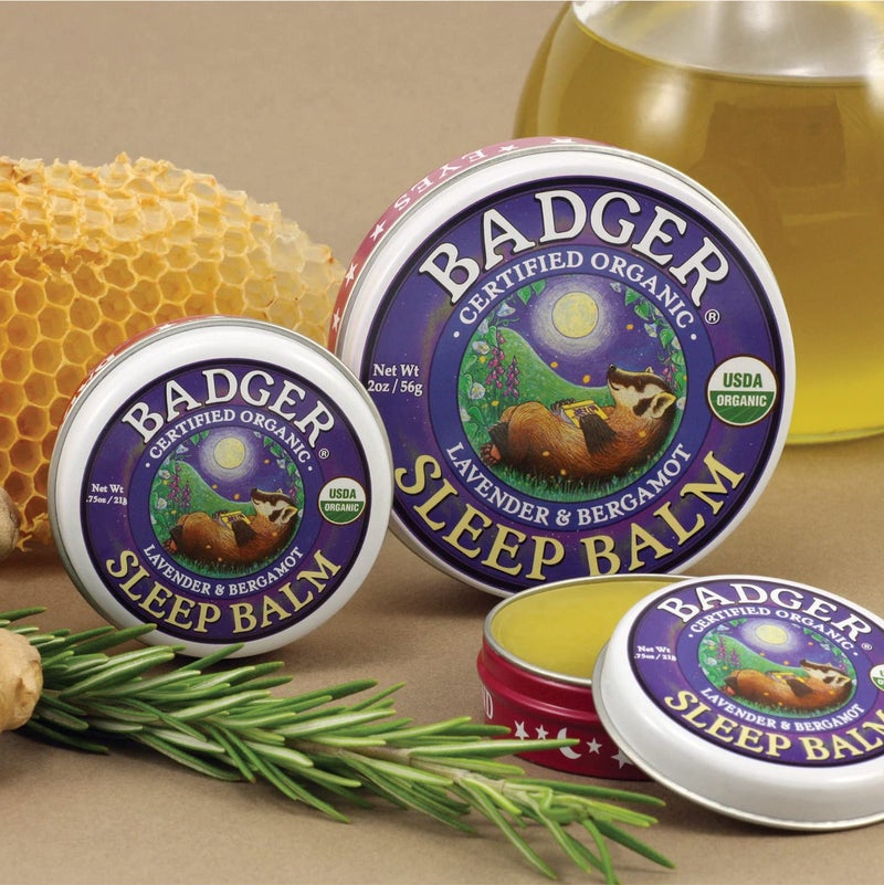 Badger - Sleep Balm, Lavender & Bergamot, Natural Sleep Balm, Scented Relaxing Balm for Children and Adults, Calming Night Balm, Organic Sleep Balm, 2 oz - Image 5