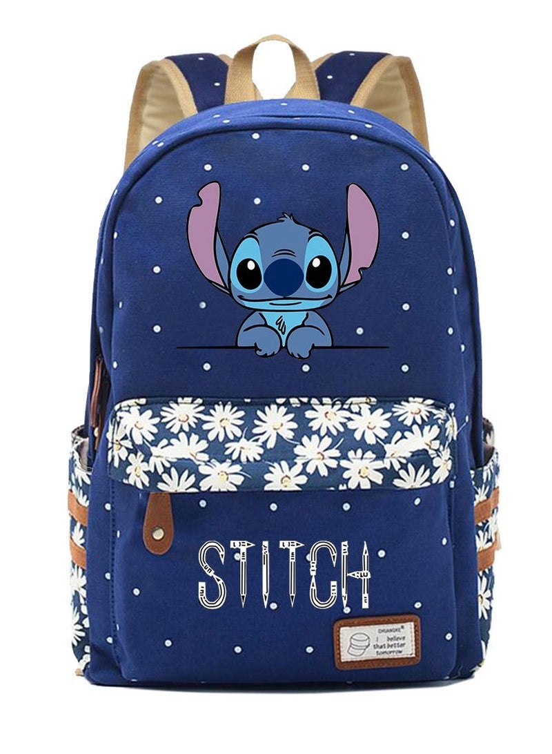 STITCH Cartoon Printed Backpack