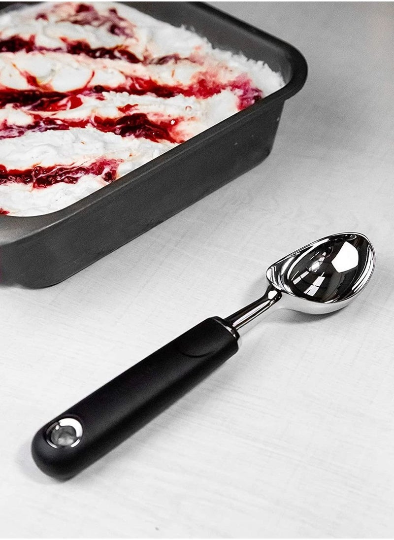 Master Class MasterClass Soft Grip Stainless Steel Ice Cream Scoop, Carded  - Image 2