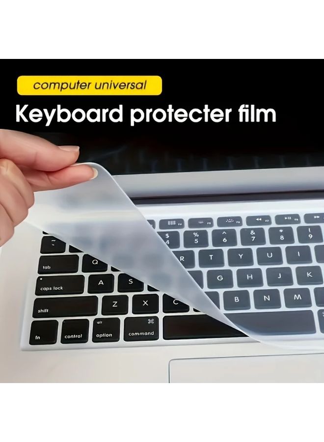 Ultra Thin Waterproof Keyboard Protector Cover Film For 12 14 Inch Laptops Blue - Image 2