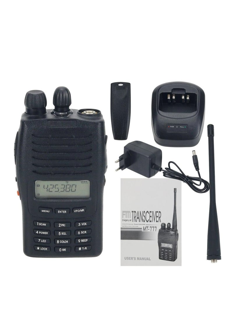 Generic Special offer 2 pieces High-Power 5W UHF 400-470 MHz FM Transceiver with 128 Channels, Two-Way Radio for Professional Communication  - Image 2