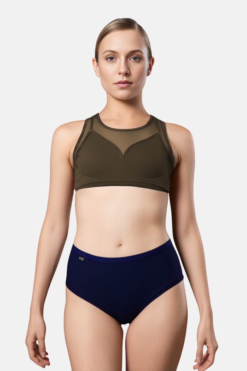 sloggi Women 3 Pieces Solid Pull On Panties, Multicolor - Image 1