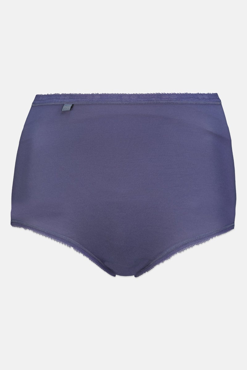 sloggi Women 3 Pieces Solid Pull On Panties, Multicolor - Image 2