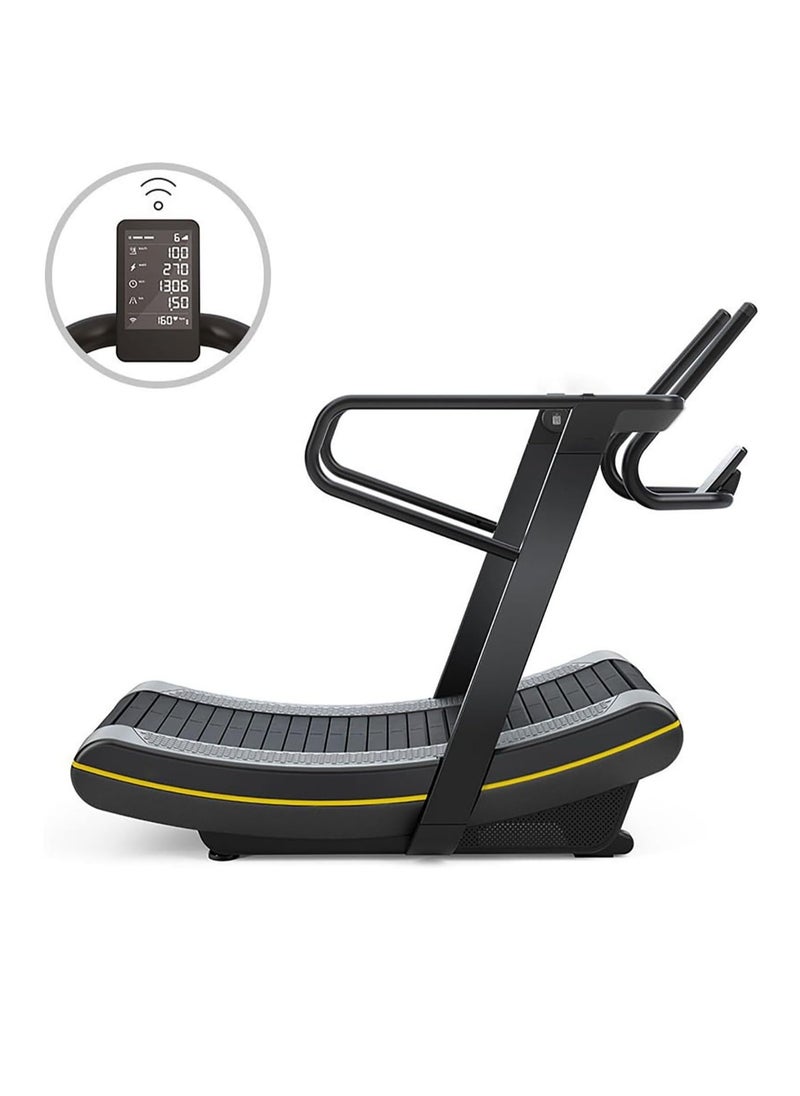 ALCOACH - Professional home curve treadmill fitness equipment runway treadmill non-motorized curve treadmill for home gym use home exercise - Image 1