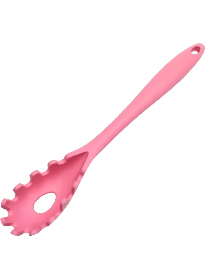Chef Craft Premium Silicone Stain Resistant Spaghetti Fork Pink 11.5inch 13741
