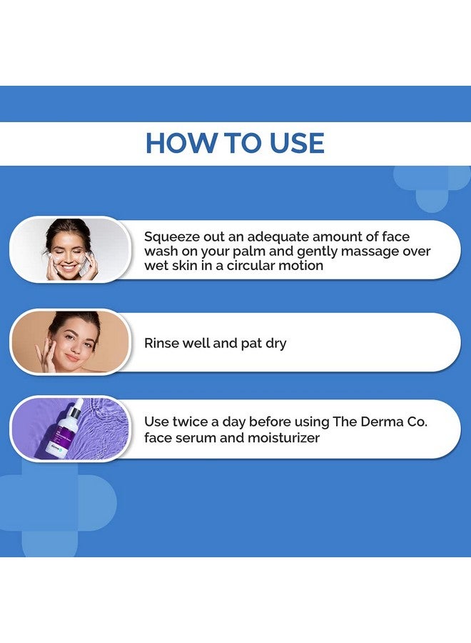 The Derma Co 1% Salicylic Acid Gel Face Wash with Salicylic Acid & Witch Hazel - 100ml (Pack of 2) - Image 3