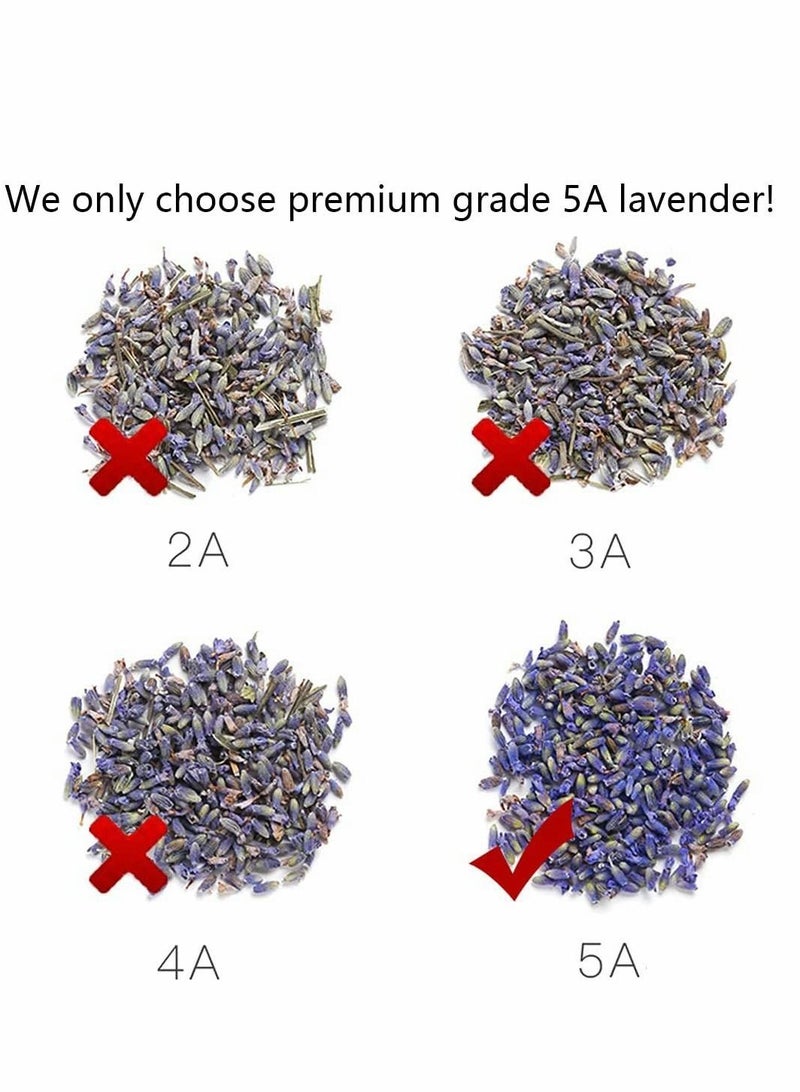 Y&D Lavender, Lavender Sachet, Filled with Premium Grade Dried Sachets for Drawers and Closets, Bridal Shower Favors, Home Fragrance Products, Closet Deodorizer Freshener, 10pcs  - Image 4
