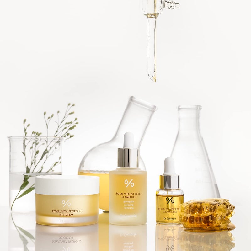 Dr. Ceuracle Dr.Ceuracle Royal Vita Propolis 33 Cream (50ml / 1.69 fl. oz.) - Ultimate Glow and Nourish Cream for Radiant Skin, Vitamin, Propolis, Royal Jelly Extract - Image 3