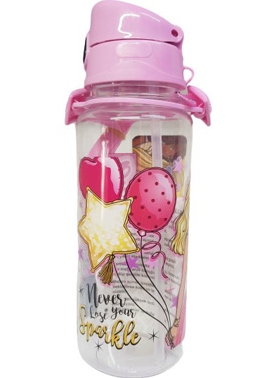 Hakan Çanta Hakan Bag 78820 Barbie Transparent Water Bottle 500 ml  - Image 3