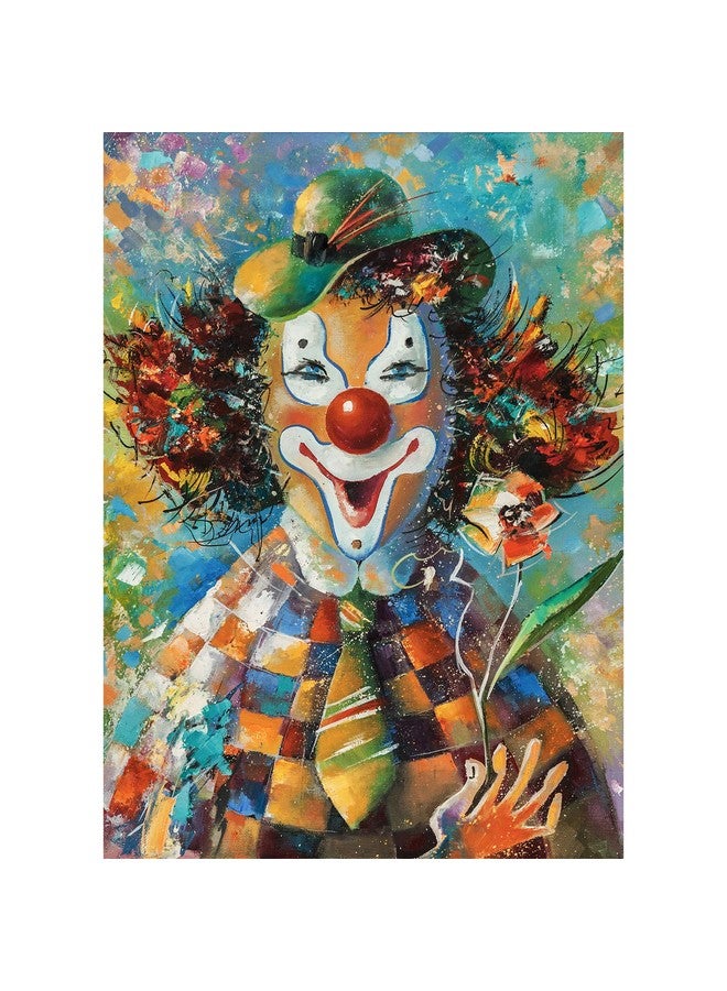 HUADA TOY Jigsaw Puzzles For Adults 1000 Pieces Clown Interlock Perfectly No Dust Circus Home Decor Birthday Party Gifts Toys For Men Women Elders Seniors (27.5"X19.6") 1:1 Poster - Image 1