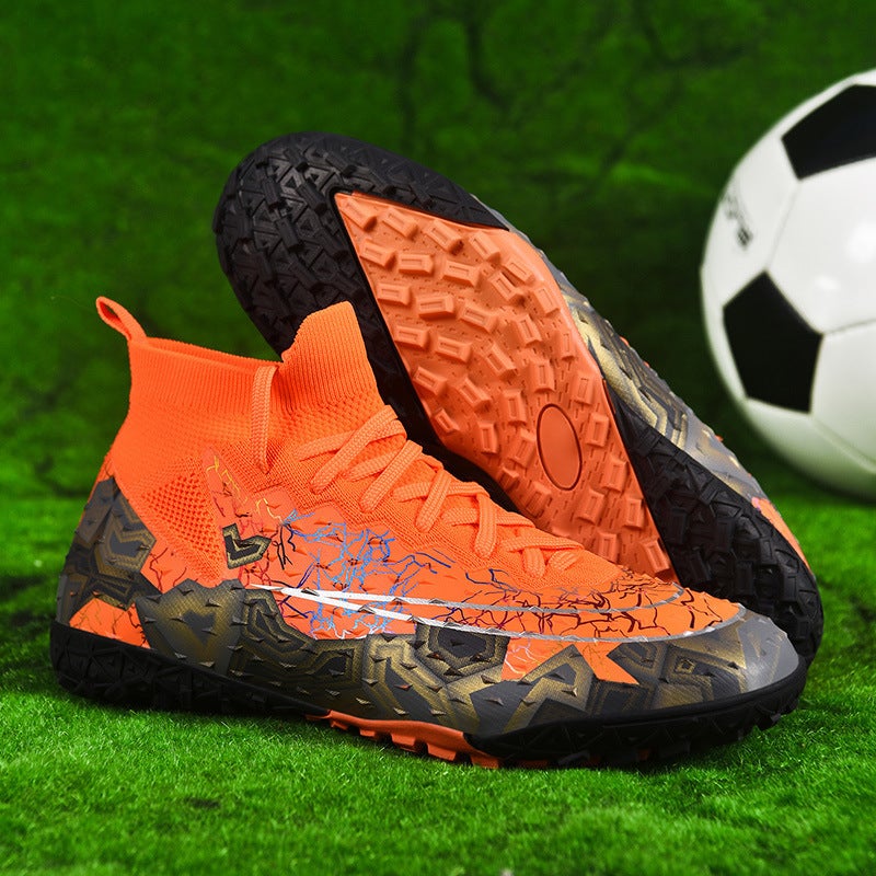 Dropshipping Mutian High-Top Football Shoes For Men, Adults, Teenagers, Students And Children, Outdoor Lawn Competition Sneakers - Image 1