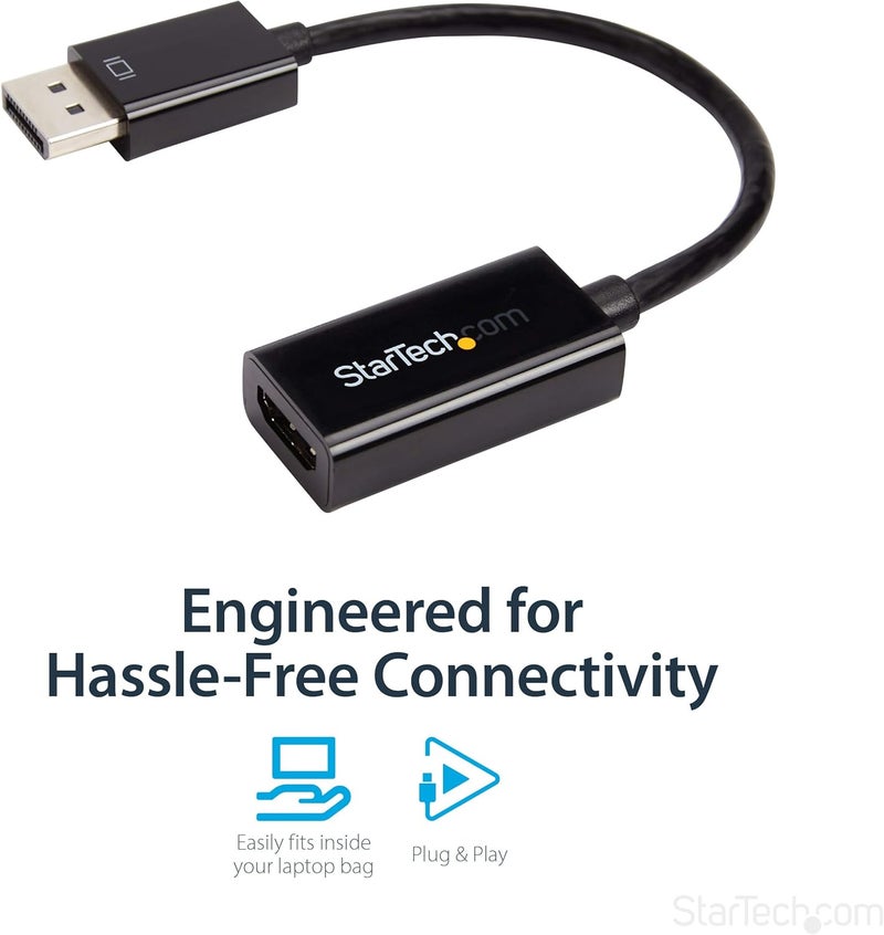 Star Tech .com DP2HD4KS DisplayPort to HDMI 4K Audio/Video Converter - Image 3