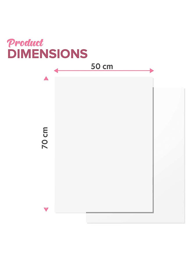 50-Pieces Premium Quality Gift Wrapping Tissue Paper Black - Image 5