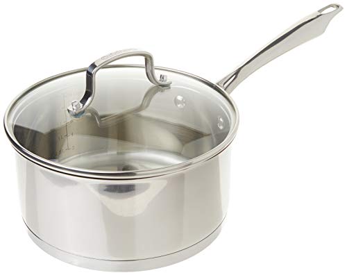 Cuisinart Professional Stainless Saucepan with Cover 3Quart Stainless Steel - Image 1