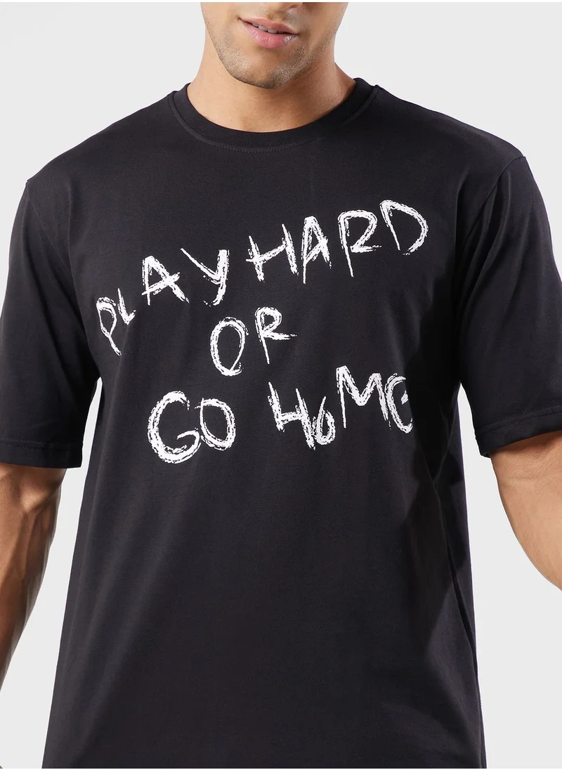 FRWD Basketball Play Oversize tee