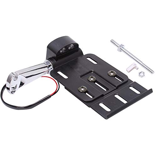AQIMY Motorcycle LED Light License Plate Frames Side Mount License Plate Holder for Harley Forty Eight Sportster XL1200 XL 883L - Image 1